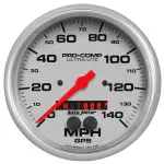 4481 - : GAUGE, SPEEDOMETER, 5", 140MPH, GPS, ULTRA-LITE for AutoMeter Image