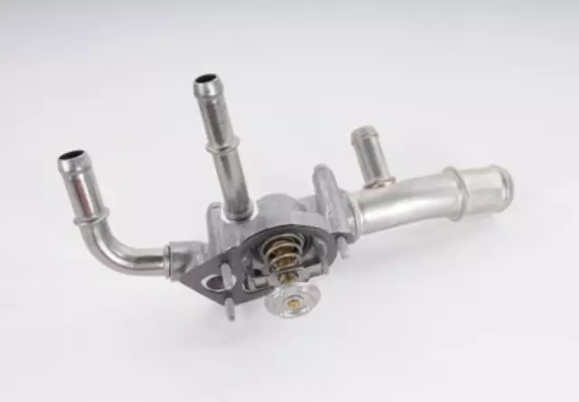 1581750 - Cooling System: ACDelcoâ„¢ Thermostat Housing for Buick: LaCrosse | Cadillac: SRX, XTS | Chevrolet: Captiva Sport, Equinox, Malibu | GMC: Terrain | Pontiac: G6, Torrent | Saturn: Aura, Vue Image