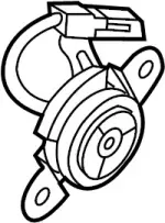 28148CR900 - Body: Tweeter for Infiniti Image