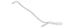 212880055965 - Detachable Parts: Hood Cable for Mercedes-Benz Image