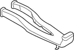 27931JK60A - Body: Floor Duct for INFINITI: G35, G37 Image