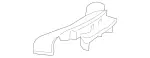 2056803711 - Trim: Cover, Stowage Tray for Mercedes-Benz Image