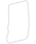 4637411000 - Rear-End Door: Seal, Rear-End Door for Mercedes-Benz Image