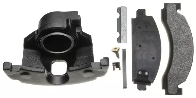 18035841 - : Disc Brake Caliper Assembly with Semi-Metallic Pads (Loaded Non-Coated), Remanufactured for GM Image