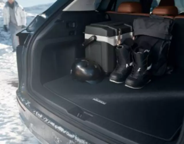 2023-2024 Mazda CX-50 Rear Cargo Area Carpet Floor Mat Black - Mazda (VA40V0380)