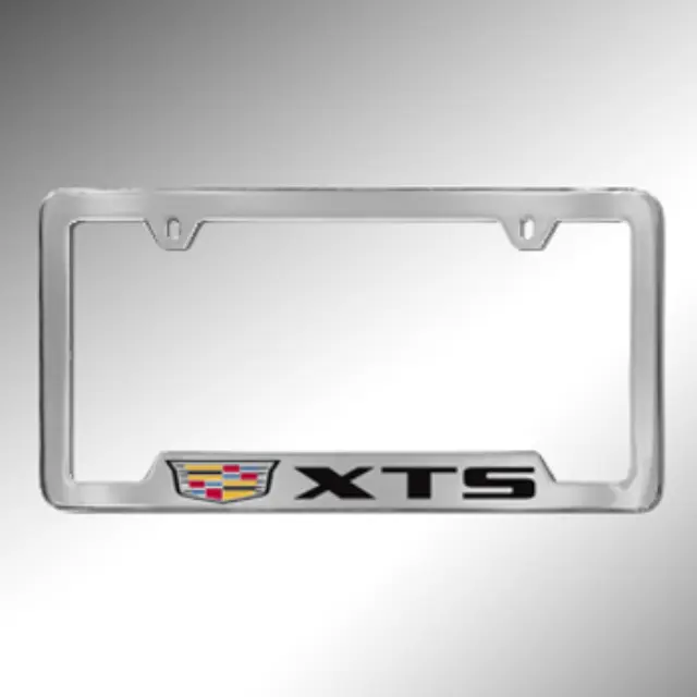19330365 - Exterior: License Plate Frame, Xts Logo for Cadillac: XTS Image