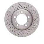 62002066D - : Disc Brake Rotor - Drilled for DYNAMIC FRICTION Image