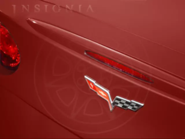 17800856 - Exterior: Spoiler - C6 Design - Victory Red for Chevrolet: Corvette Image