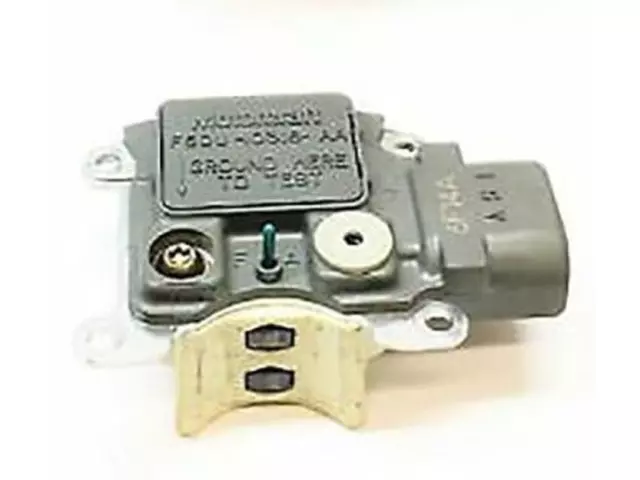 F1DZ10C359A - Electrical: Regulator for Ford: Aerostar, Bronco, Contour, Crown Victoria, E-150, E-150 Club Wagon, E-150 Econoline, E-150 Econoline Club Wagon, E-250, E-250 Econoline, E-350 Club Wagon, E-350 Econoline, E-350 Econoline Club Wagon, E-350 Super Duty, E-450 Econoline Super Duty, E-450 Super Duty, E-550 Econoline Super Duty, E-550 Super Duty, Econoline Super Duty, Escort, Excursion, Expedition, Explorer, F-150, F-150 Heritage, F-250, F-250 HD, F-250 Super Duty, F-350, F-350 Super Duty, F-450 Super Duty, F-550 Super Duty, F-Super Duty, Mustang, Ranger, Taurus, Tempo, Thunderbird, Windstar | Lincoln: Blackwood, Continental, Mark VII, Navigator, Town Car | Mercury: Cougar, Grand Marquis, Mountaineer, Mystique, Sable, Topaz, Tracer Image