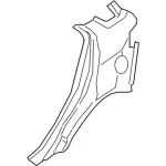 GN1Z7427840F - Body: Lower Quarter Panel for Ford: EcoSport Image