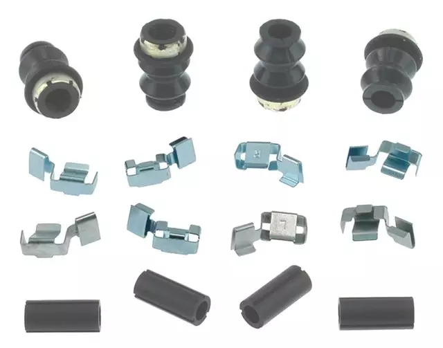 18K994X - Brake: Front Disc Brake Caliper Hardware Kit with Clips, Seals, and Bushings for Chevrolet: Blazer, S10 | GMC: Jimmy, Sonoma | Isuzu: Hombre | Oldsmobile: Bravada Image