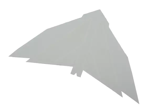 Hypersonic Metallic Front Bumper Fascia Upper Decal - GM (85114634)