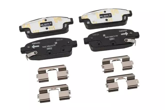 13404405 - : Rear Disc Brake Pad Set with Clips for GM Image