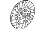 F5TZ7550EA - Clutch: Disc for Ford: Bronco, E-150 Econoline, E-250 Econoline, E-350 Econoline, F-150, F-250, F-350 Image