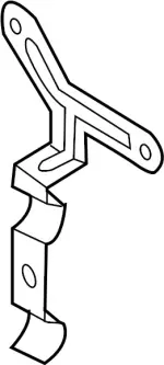 49730AM920 - : Power Steering Cooler Upper Bracket for Infiniti Image