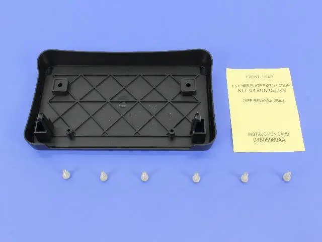 4805955AA - : Package License Plate for Mopar Image
