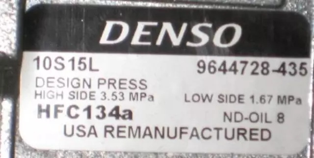 8832002120 - : Compressor for Toyota: Corolla, Matrix Image