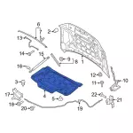 ML3Z16738E - Body: Insulator for Ford Image