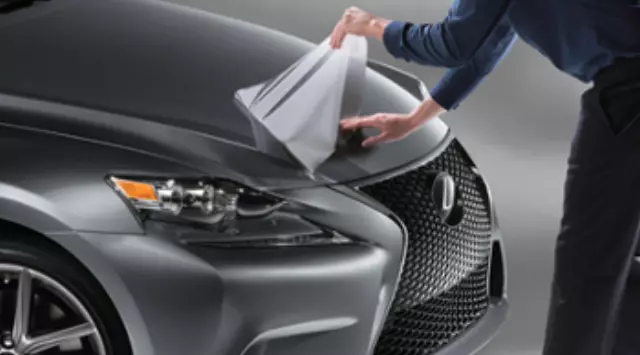 PT90753212 - Exterior: Paint Protection Film, Front Bumper for Lexus: IS300, IS350 Image