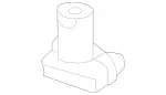 9903262 - Detachable Parts: Plastic Nut for Mercedes-Benz Image