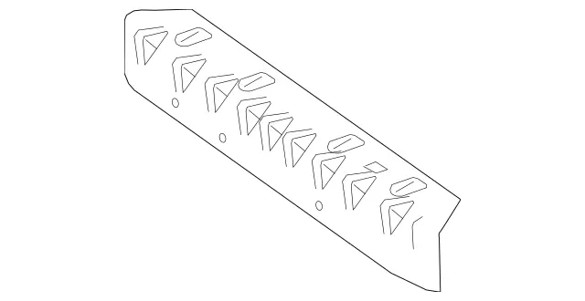 2226826401 - Covering and Lining: Holder for Mercedes-Benz: Maybach S550, Maybach S560, Maybach S600, Maybach S650, S450, S550, S550e, S560, S600, S63 AMG, S65 AMG Image image