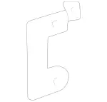 2108203414 - : Holder for Mercedes-Benz Image