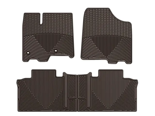WTCC292244 - Accessories: Front &amp; Rear Cocoa All Weather Floor Mats for WeatherTech Image