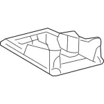 4L3Z7479AB - Body: Bracket for Ford: F-150 Image