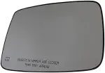56196 - Body: Passenger Heated Door Mirror Glass for Dorman Image