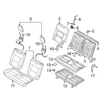 LB5Z78624A09A - : Handle for Ford: Explorer | Lincoln: Aviator Image