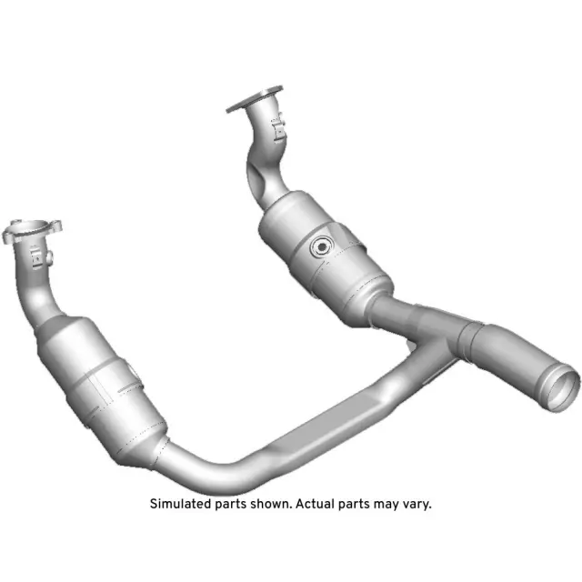 84655075 - : Three-Way Catalytic Converter with Exhaust Pipe for Chevrolet: Silverado 1500 | GMC: Sierra 1500 Image