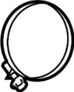 14464BV80A - : Catalytic Converter Clamp for Infiniti Image