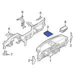 LB5Z7806202AA - : Shelf for Ford: Police Interceptor Utility Image