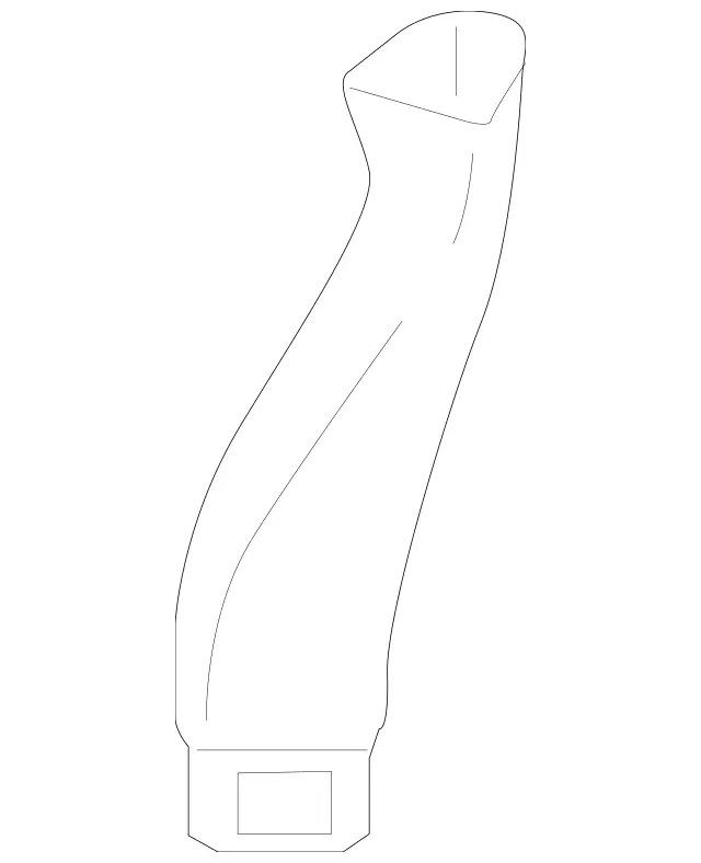 2228321290 - Heating and Ventilation: Drain Pipe for Mercedes-Benz: Maybach S550, Maybach S560, Maybach S600, Maybach S650, S450, S550, S550e, S560, S600, S63 AMG, S65 AMG Image image