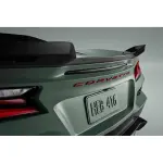 86526371 - : Corvette Script Rear Emblem - Propel Red for GM Image