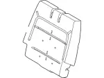 CA8Z7466801E - Body: Seat Back Pad for Ford: Flex Image