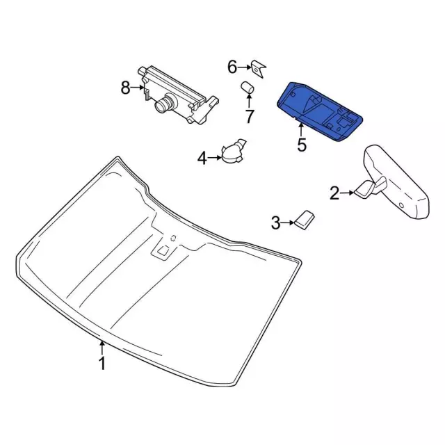 Cover Rain Sensor - Ford (ML3Z-17D550-AB)