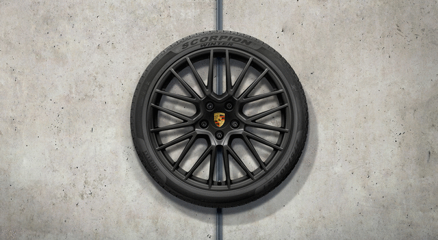 9Y0044630S - Wheels: 21-Inch Rs Spyder Design Winter Wheel-And-Tire for Porsche: Cayenne Image