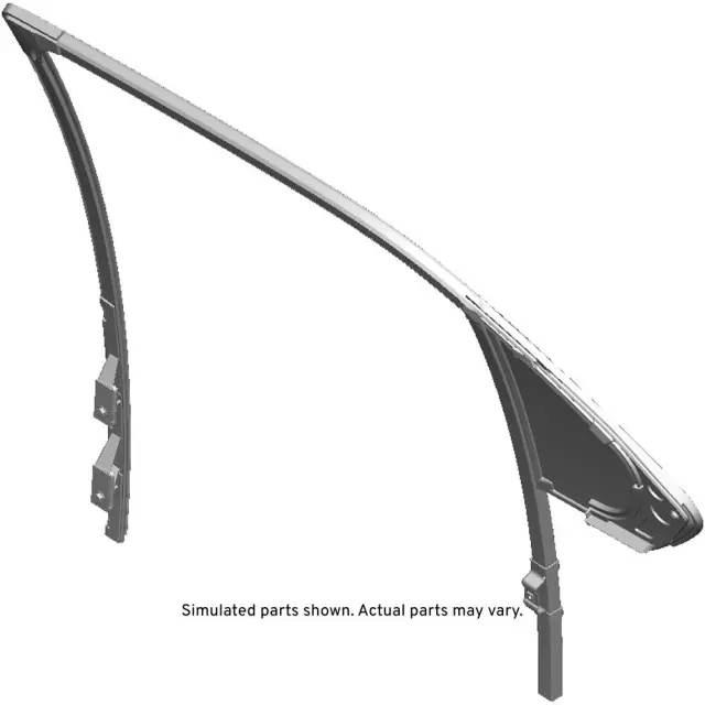 22810021 - : Rear Passenger Side Door Stationary Window and Weatherstrip for Chevrolet: Equinox Image