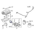 LC3Z6754A - : Tube for Ford: F-250 Super Duty, F-350 Super Duty Image