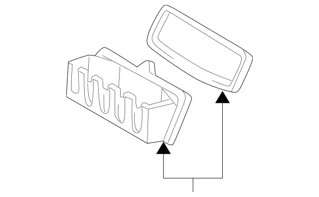 2025400673 - Electrical Equipment and Instruments: Holder for Mercedes-Benz: C220, C230, C280, C43 AMG Image image