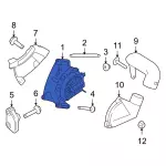 AU2Z10V346AZRM - : Alternator for Ford: Escape | Mercury: Mariner Image