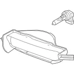 3W1Z15200AD - Electrical: Fog Lamp for Lincoln: Town Car Image