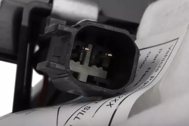 Jet Black Front Driver Side Door Sill Garnish Molding - GM (23475154)