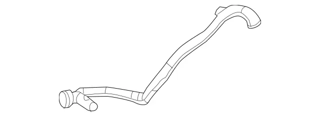 2138310000 - Heating and Ventilation: Air Duct for Mercedes-Benz: AMG GT 43, AMG GT 53, AMG GT 63, AMG GT 63 S, CLS450, CLS53 AMG, E300, E350, E400, E43 AMG, E450, E53 AMG, E63 AMG S Image image