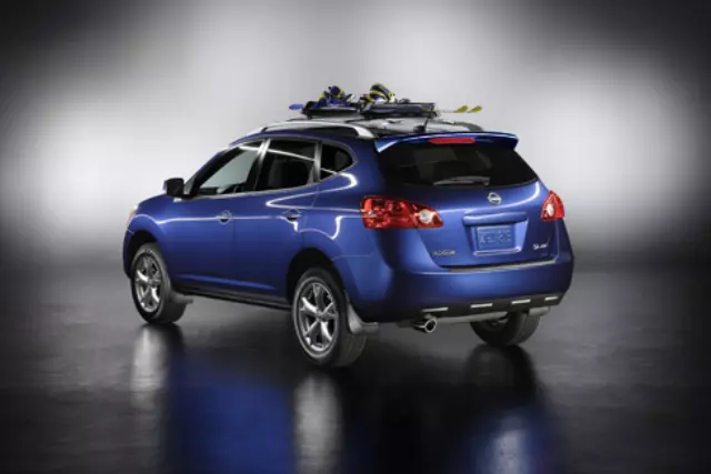 999R1KL007 - Cargo Management: Roof Cargo Carrier, Ski/Snowboard Carrier for Nissan: Armada, Frontier, Murano, Pathfinder, Quest, Rogue, TITAN, Xterra Image