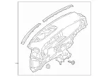 21768092019H15 - Body: Instrument Panel for Mercedes-Benz Image