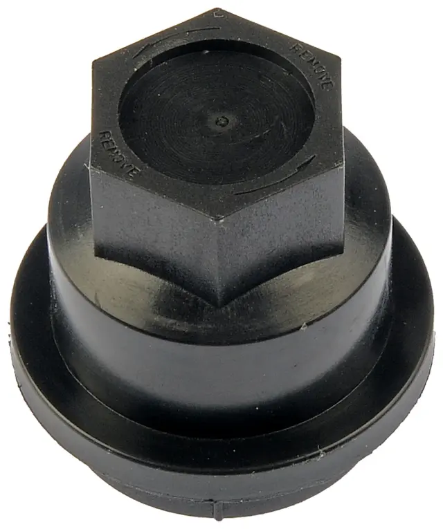 611615 - : Black Wheel Nut Cover M24-2.0, Hex 19mm for Dorman Image