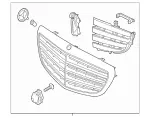 20588069069040 - : Radiator Shell for Mercedes-Benz Image