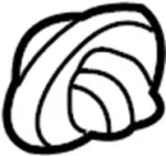 72796AG001 - Body: Pillar Cover Clip for Infiniti Image